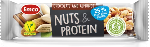 protein bar choco almonds